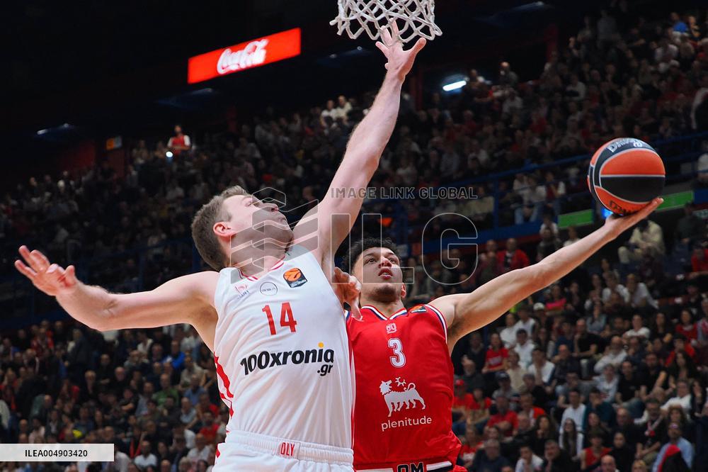 BASKET - Euroleague - EA7 Emporio Armani Milano vs Olympiakos Pireus