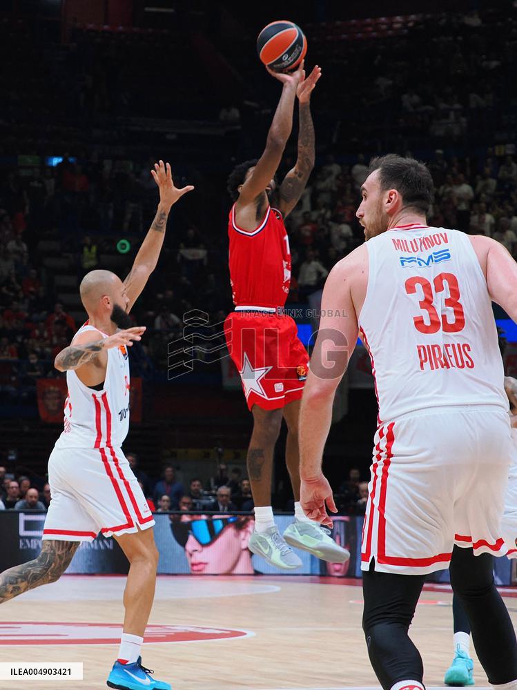 BASKET - Euroleague - EA7 Emporio Armani Milano vs Olympiakos Pireus