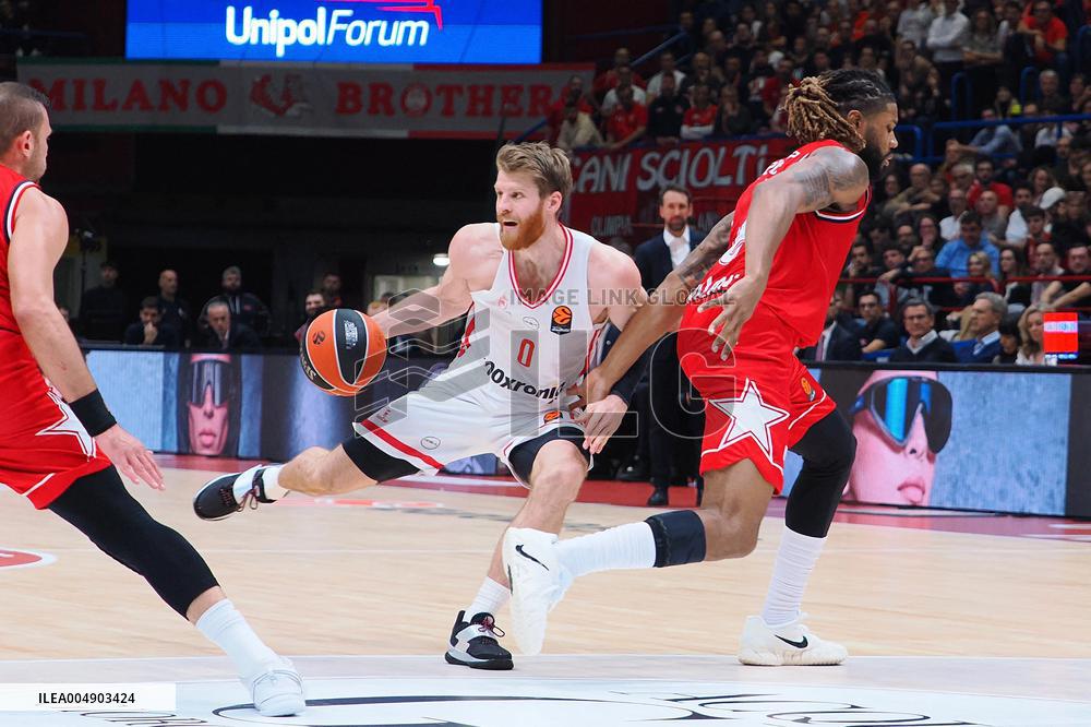 BASKET - Euroleague - EA7 Emporio Armani Milano vs Olympiakos Pireus