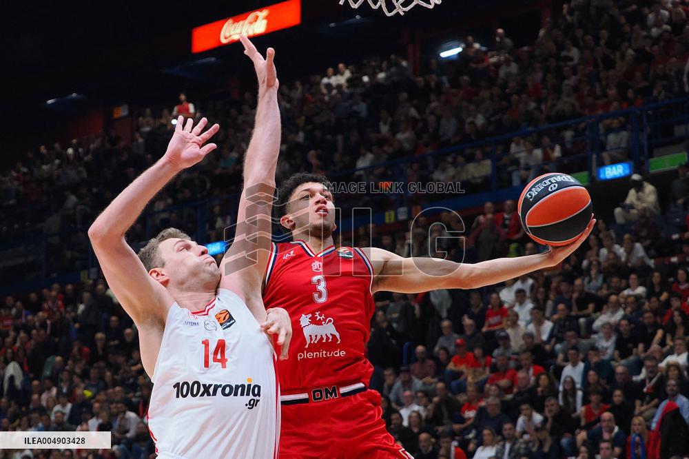 BASKET - Euroleague - EA7 Emporio Armani Milano vs Olympiakos Pireus