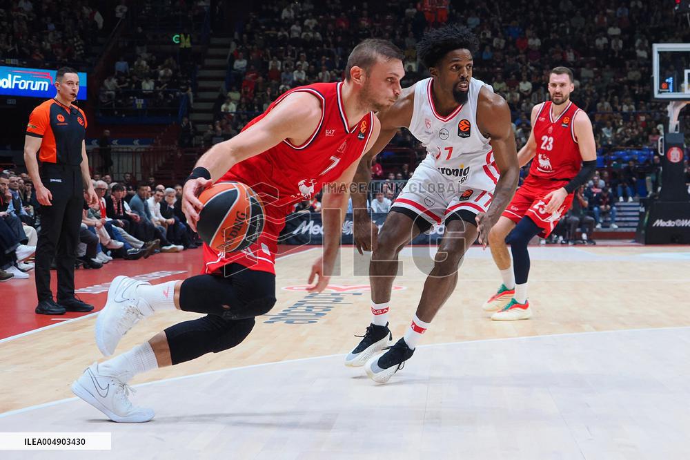 BASKET - Euroleague - EA7 Emporio Armani Milano vs Olympiakos Pireus
