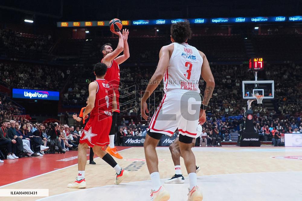 BASKET - Euroleague - EA7 Emporio Armani Milano vs Olympiakos Pireus