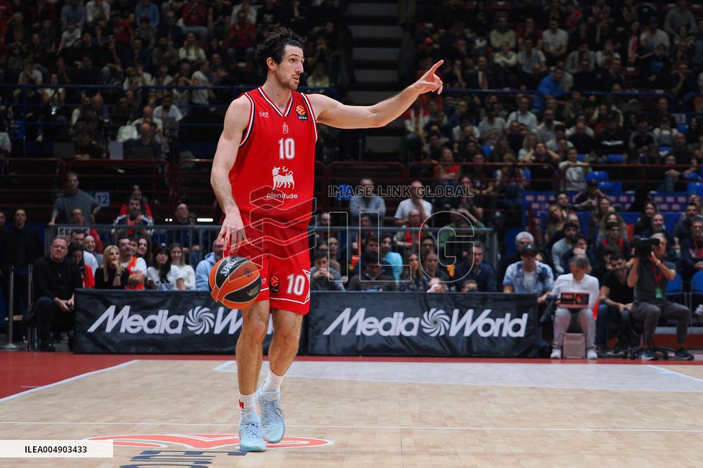BASKET - Euroleague - EA7 Emporio Armani Milano vs Olympiakos Pireus