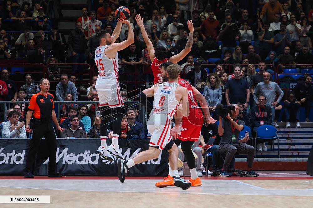 BASKET - Euroleague - EA7 Emporio Armani Milano vs Olympiakos Pireus