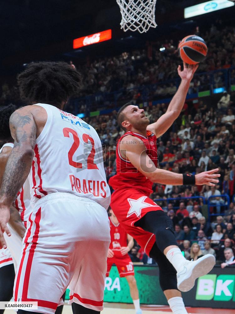 BASKET - Euroleague - EA7 Emporio Armani Milano vs Olympiakos Pireus