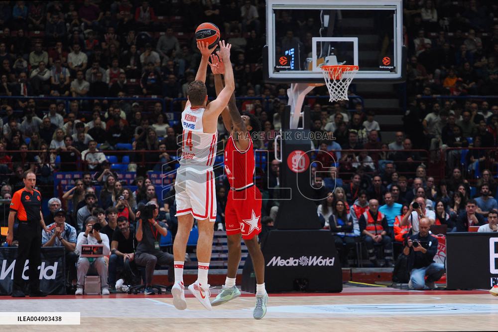 BASKET - Euroleague - EA7 Emporio Armani Milano vs Olympiakos Pireus