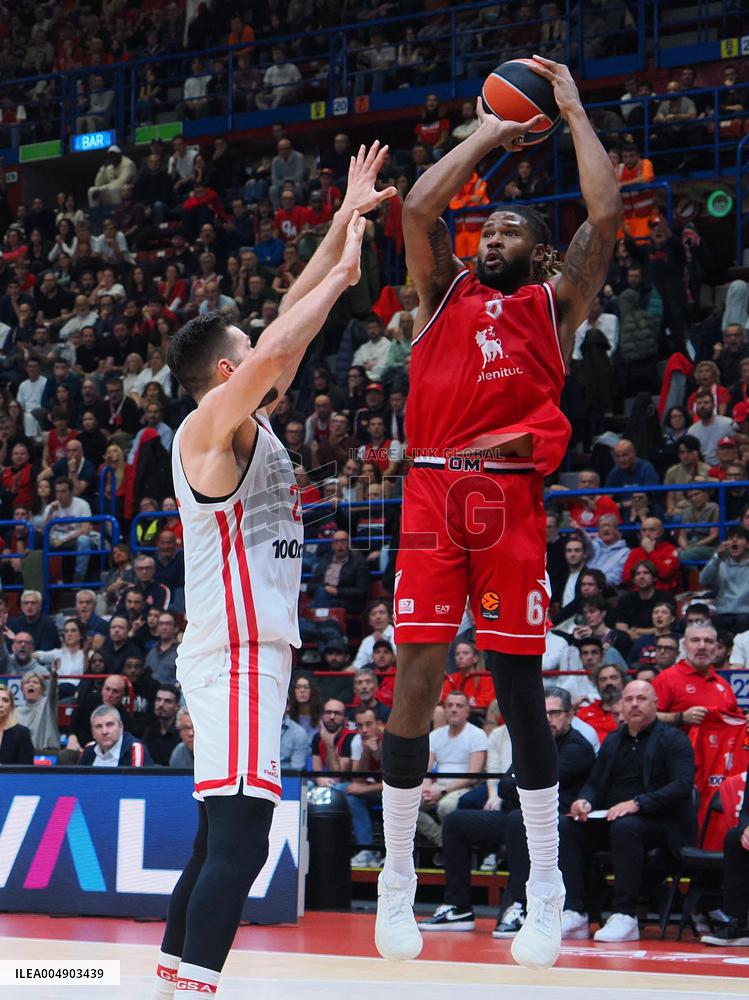 BASKET - Euroleague - EA7 Emporio Armani Milano vs Olympiakos Pireus