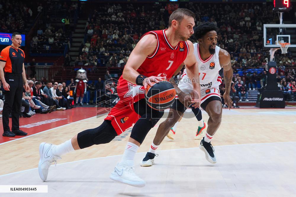 BASKET - Euroleague - EA7 Emporio Armani Milano vs Olympiakos Pireus