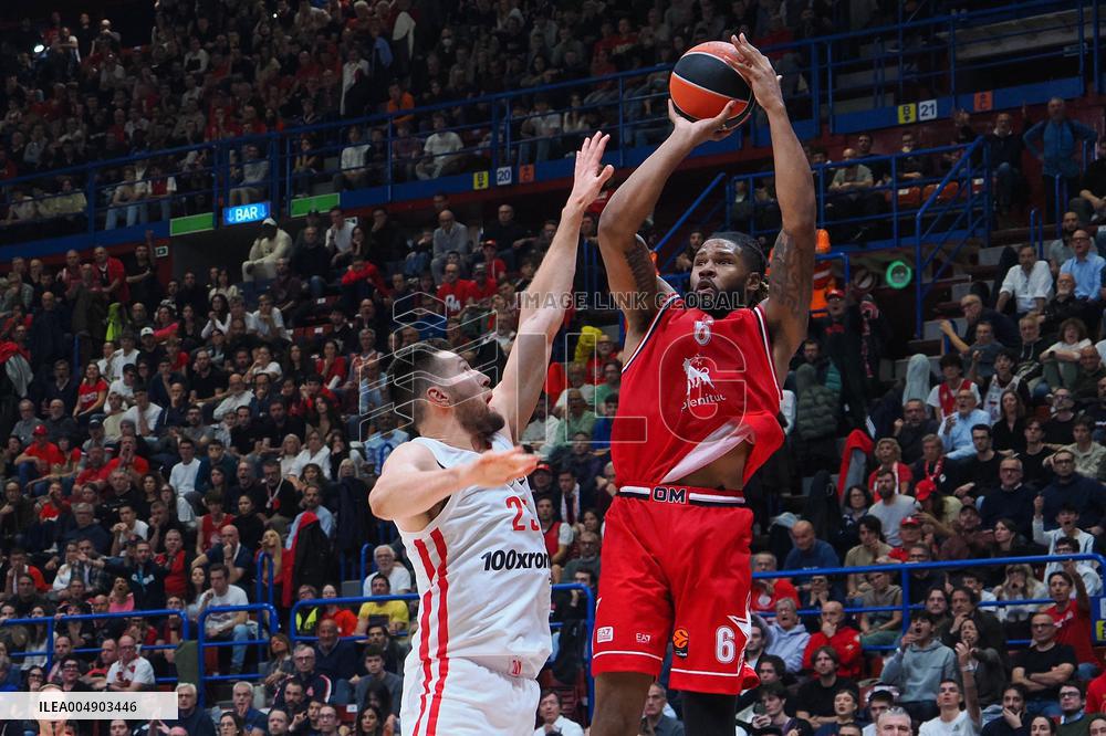 BASKET - Euroleague - EA7 Emporio Armani Milano vs Olympiakos Pireus
