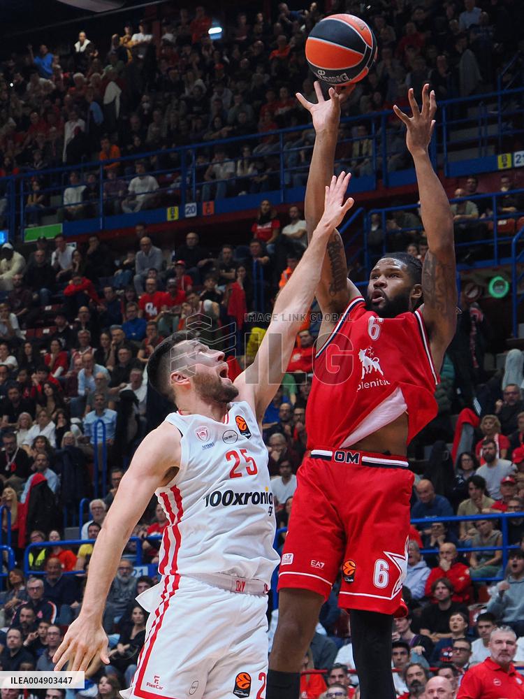 BASKET - Euroleague - EA7 Emporio Armani Milano vs Olympiakos Pireus