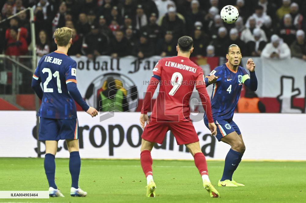 CALCIO - FIFA Mondiali - Qualifiers - Poland vs Netherlands