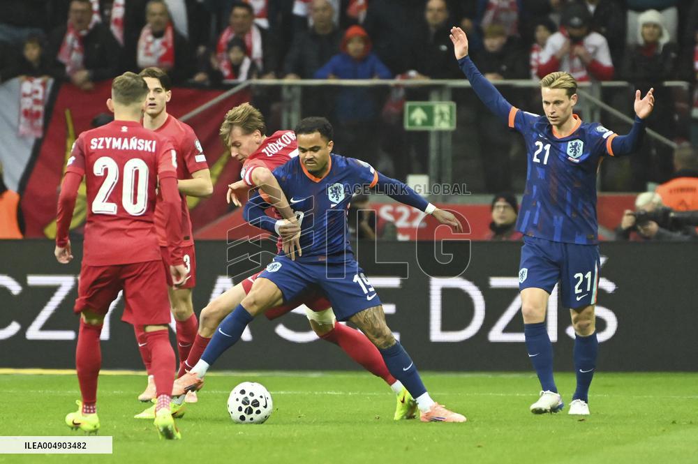 CALCIO - FIFA Mondiali - Qualifiers - Poland vs Netherlands