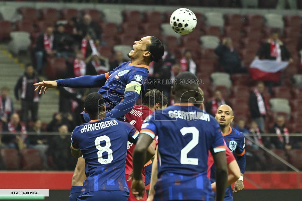 CALCIO - FIFA Mondiali - Qualifiers - Poland vs Netherlands