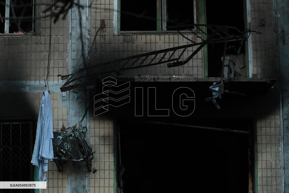 Overnight strikes by Russian drones and ballistic missiles - Kiev