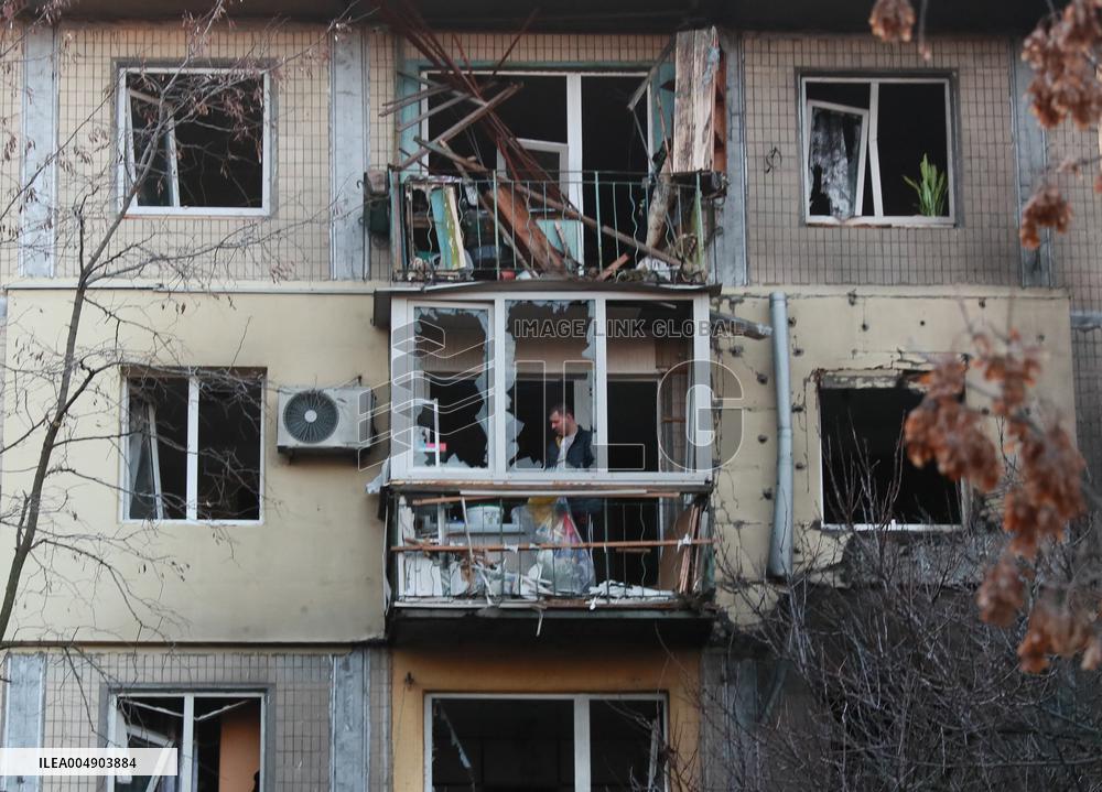 Overnight strikes by Russian drones and ballistic missiles - Kiev