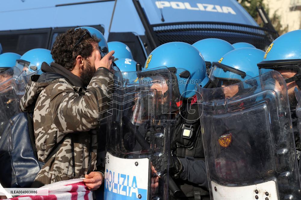 No Meloni Day demonstration - Bologna