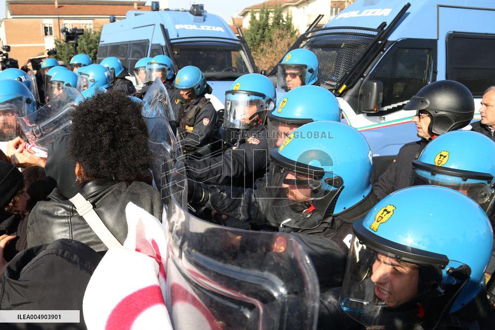 No Meloni Day demonstration - Bologna