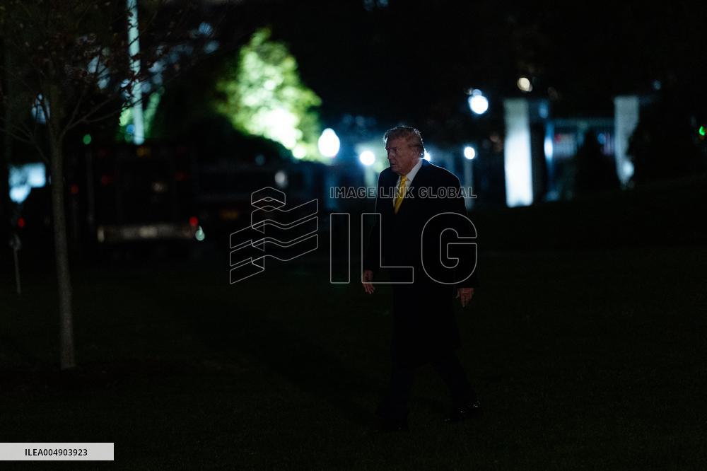 President Trump Departs Washington For Weekend In Palm Beach - DC