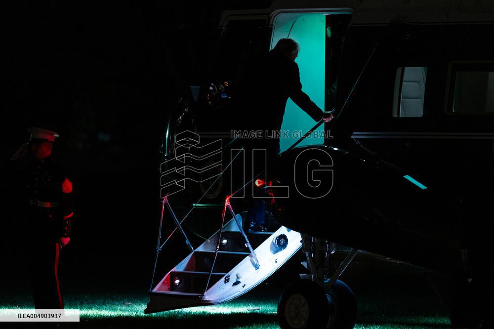 President Trump Departs Washington For Weekend In Palm Beach - DC