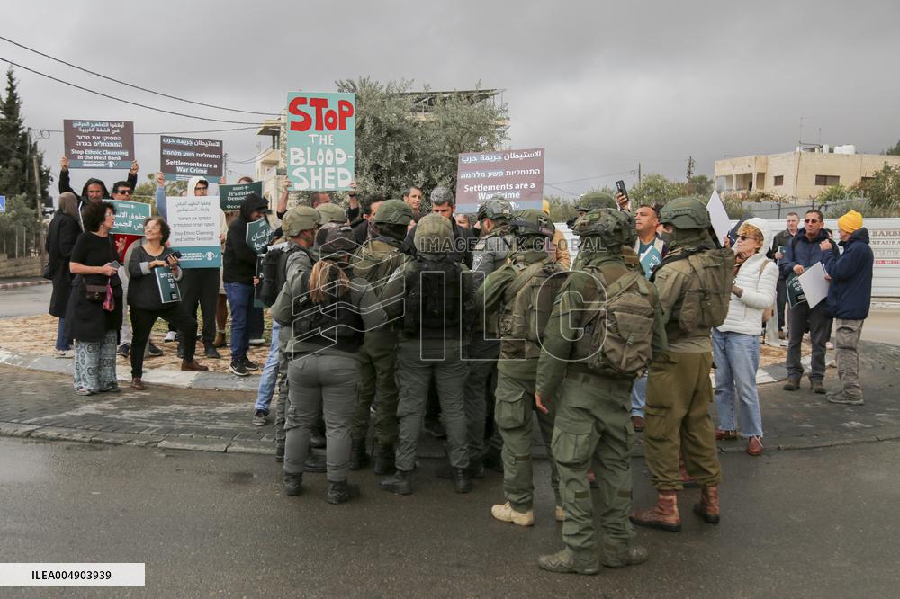 Protests in Beit Jala Against Israeli Settler Violence - Bethlehem