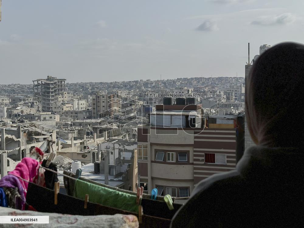 Gaza Student Celebrates Graduation