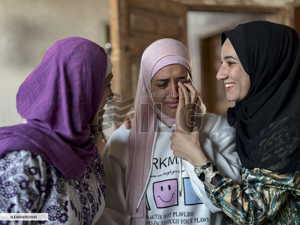 Gaza Student Celebrates Graduation