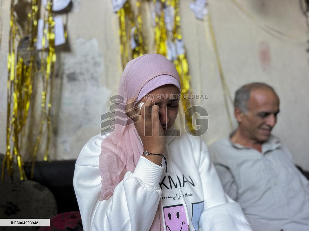 Gaza Student Celebrates Graduation