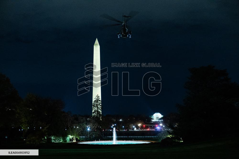 President Trump Departs Washington For Weekend In Palm Beach - DC