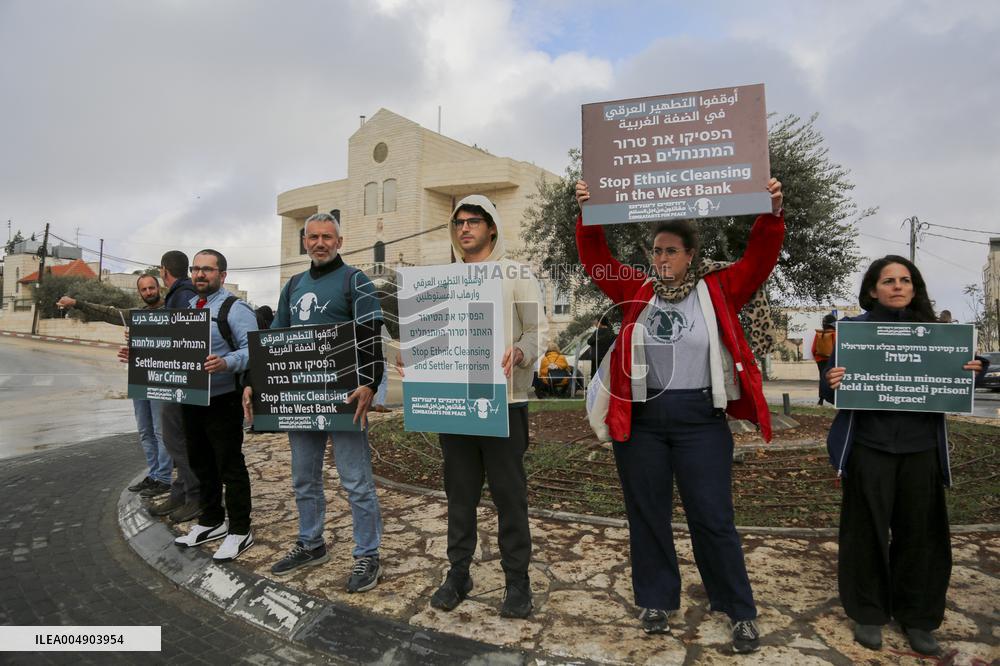 Protests in Beit Jala Against Israeli Settler Violence - Bethlehem