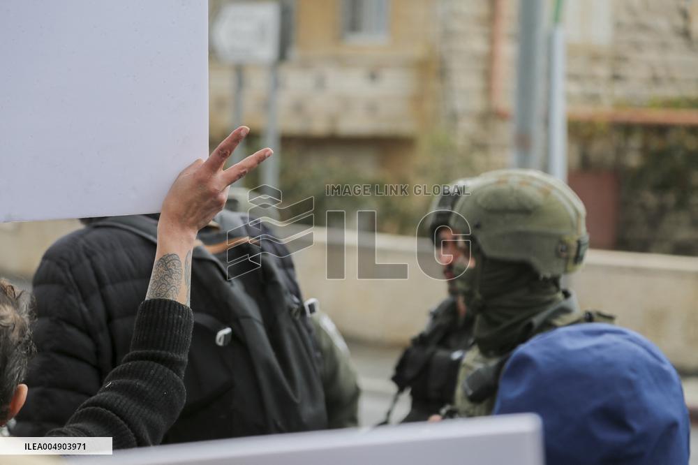 Protests in Beit Jala Against Israeli Settler Violence - Bethlehem
