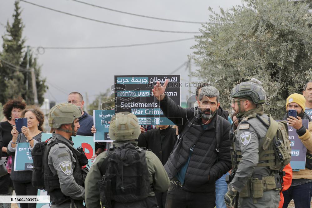 Protests in Beit Jala Against Israeli Settler Violence - Bethlehem