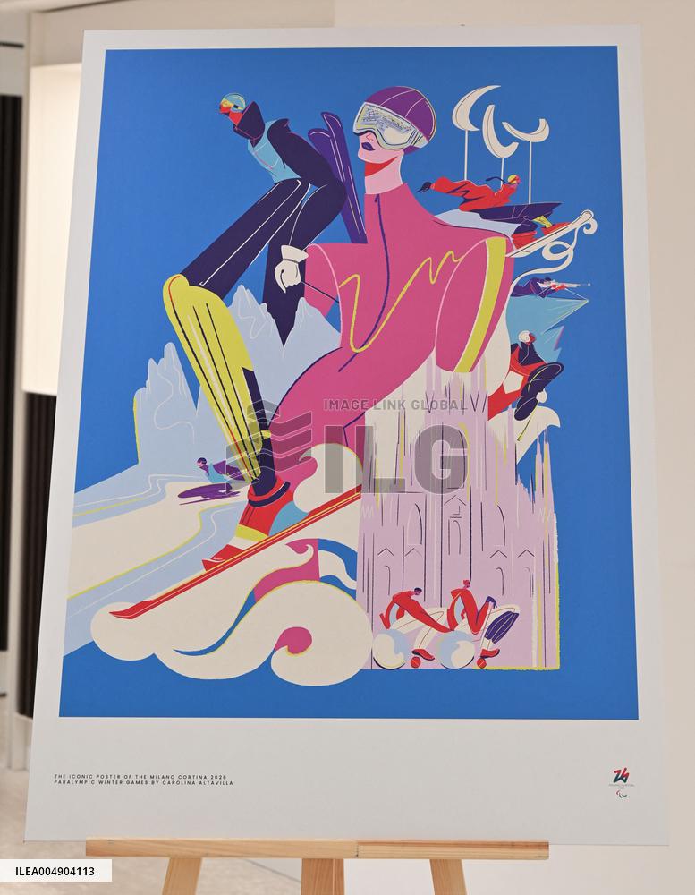 Fondazione Milano Cortina Triennale Torches and Art Posters