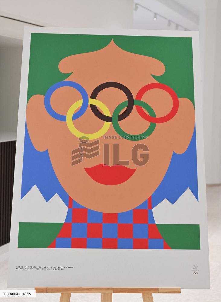 Fondazione Milano Cortina Triennale Torches and Art Posters