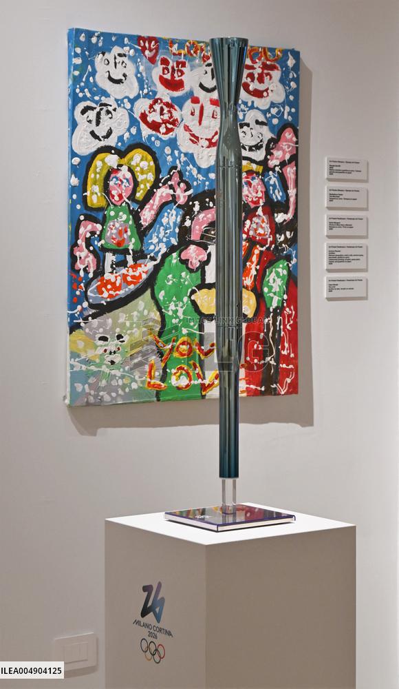 Fondazione Milano Cortina Triennale Torches and Art Posters