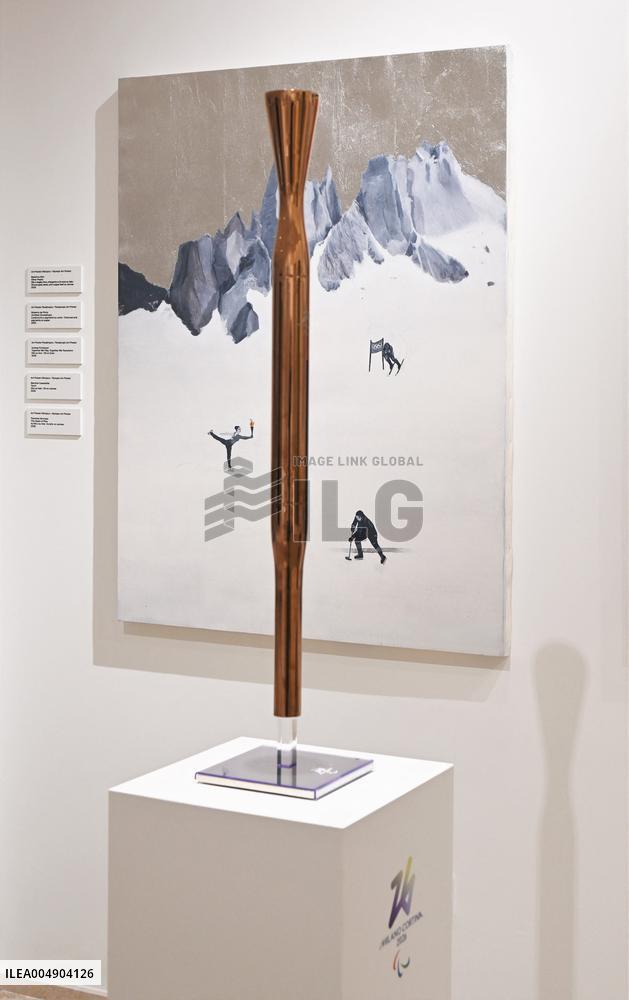 Fondazione Milano Cortina Triennale Torches and Art Posters