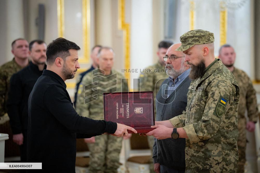 President Zelenskyy Honored Warriors With the Highest State Awards - Kyiv