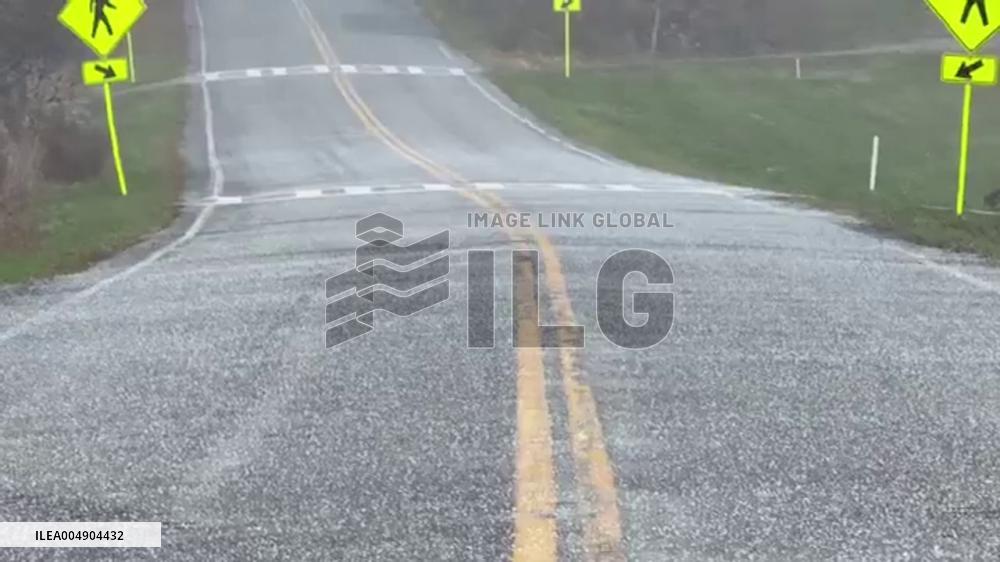 US: Graupel Hits Upstate New York as Winter Storm Warning Issued