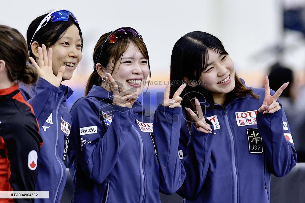 Speed skating: World Cup in Salt Lake City