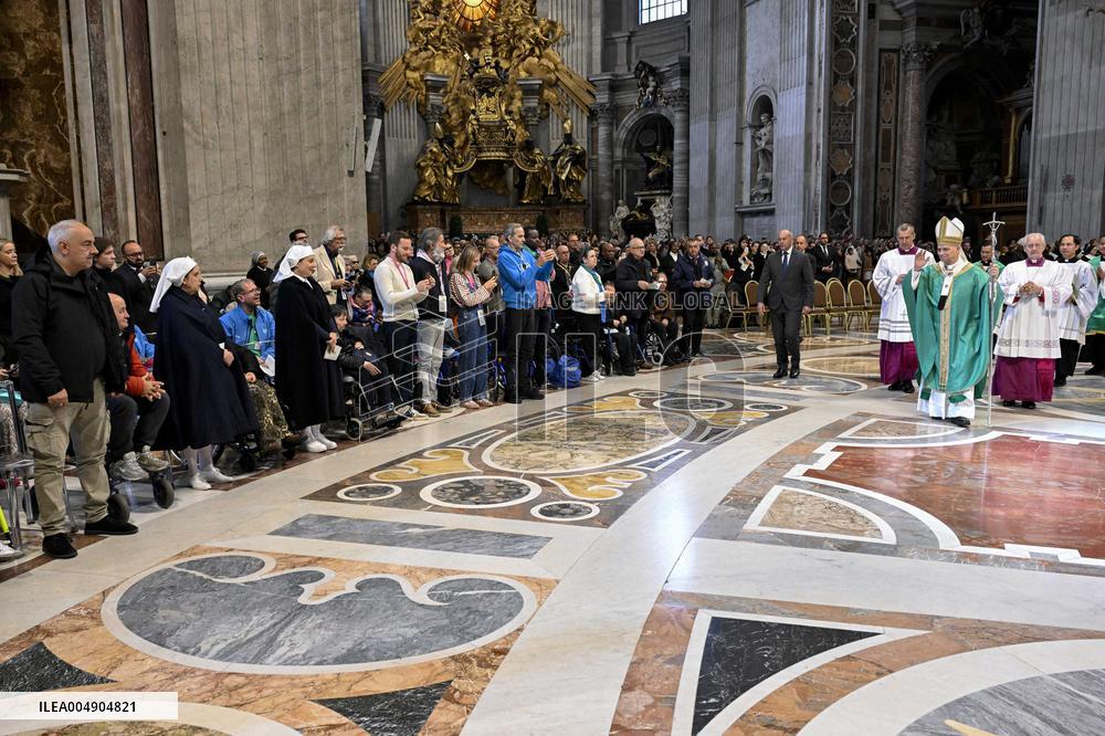 Pope Leo XIV Leads Mass For The Jubilee Of The Poor - Vatican