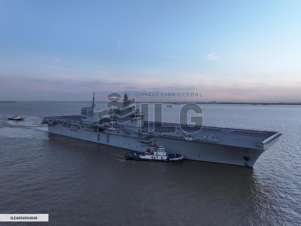 China's first Type 076 amphibious assault ship, the Sichuan
