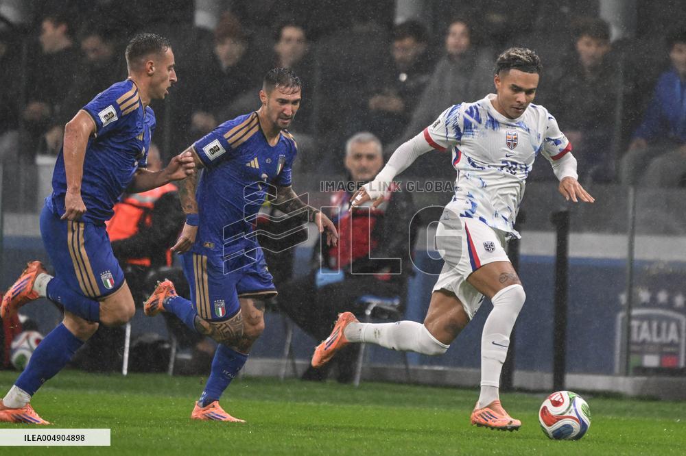 CALCIO - FIFA Mondiali - Qualifiers - Italy vs Norway
