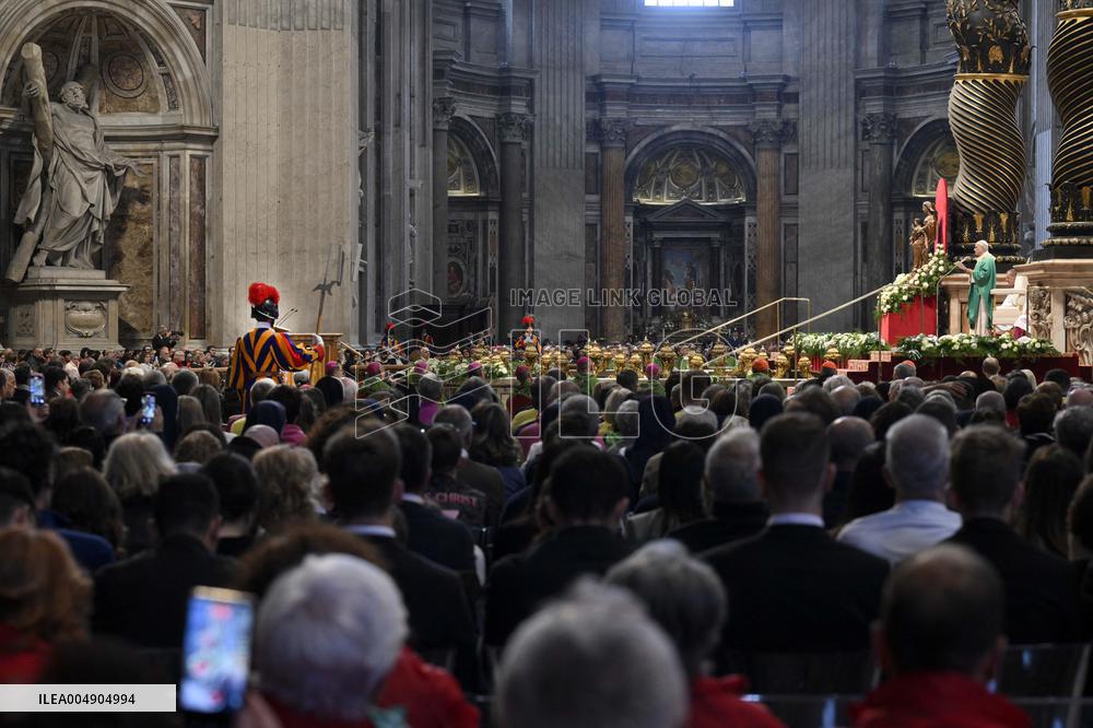 Pope Leo XIV Leads Mass For The Jubilee Of The Poor - Vatican