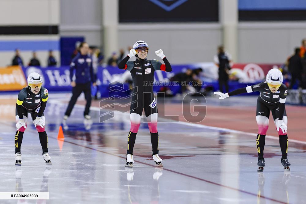 Speed skating: World Cup in Salt Lake City