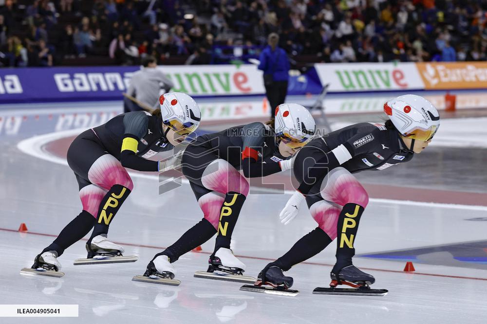 Speed skating: World Cup in Salt Lake City