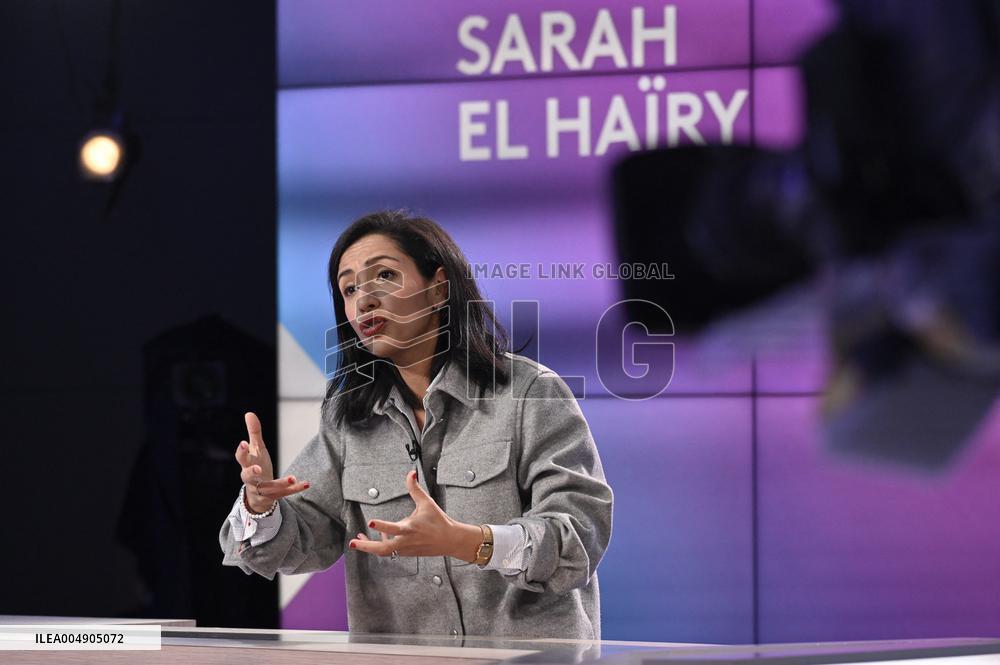 Sarah El Hairy On Dimanche En Politique - Paris