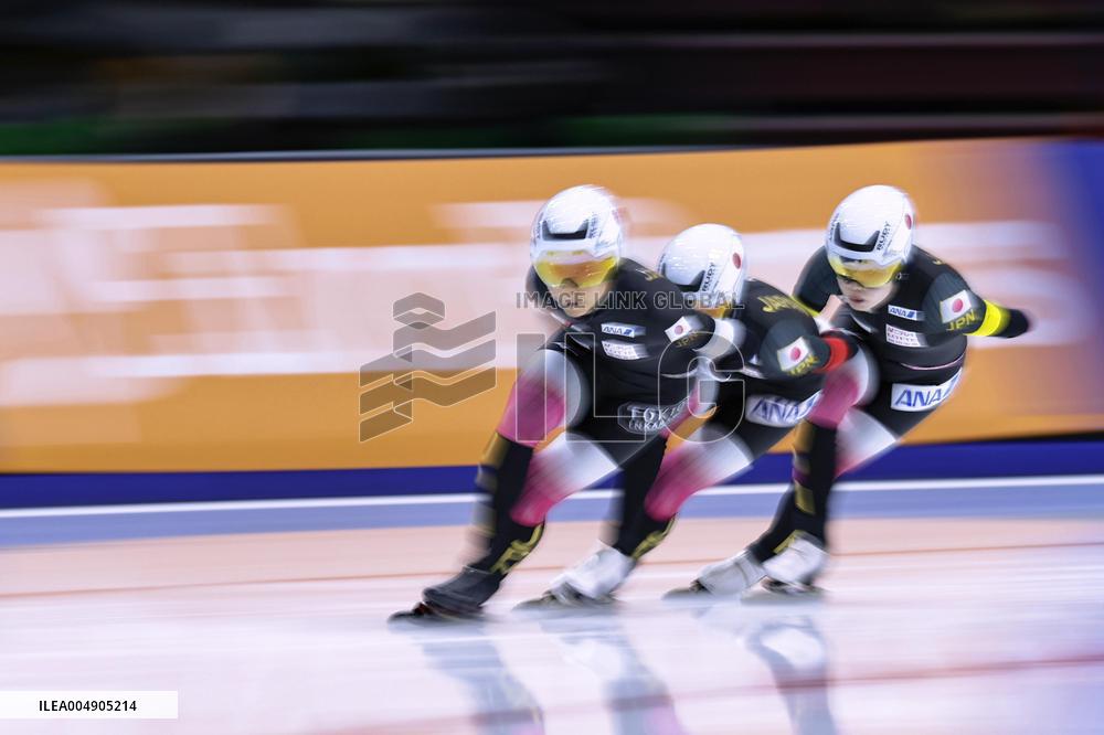 Speed skating: World Cup in Salt Lake City