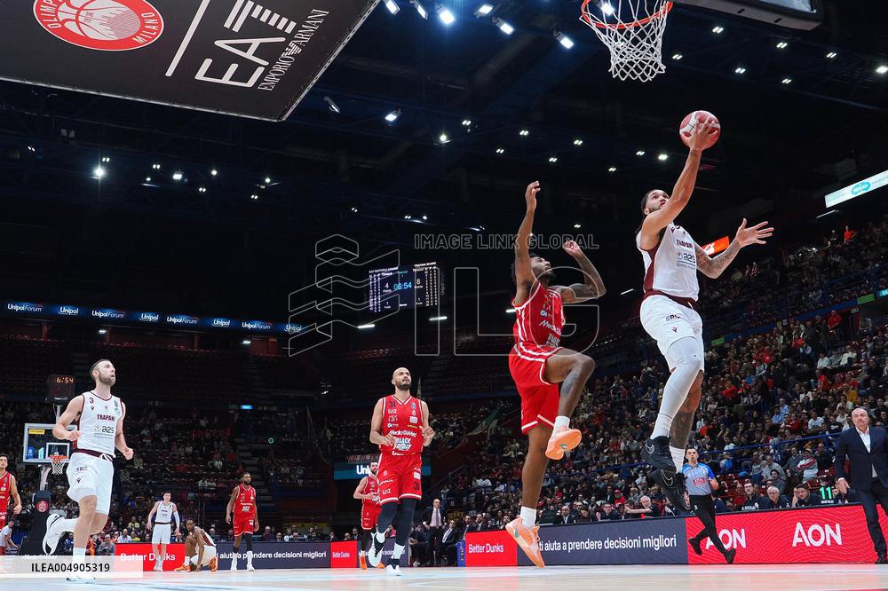 BASKET - Serie A - EA7 Emporio Armani Milano vs Trapani Shark