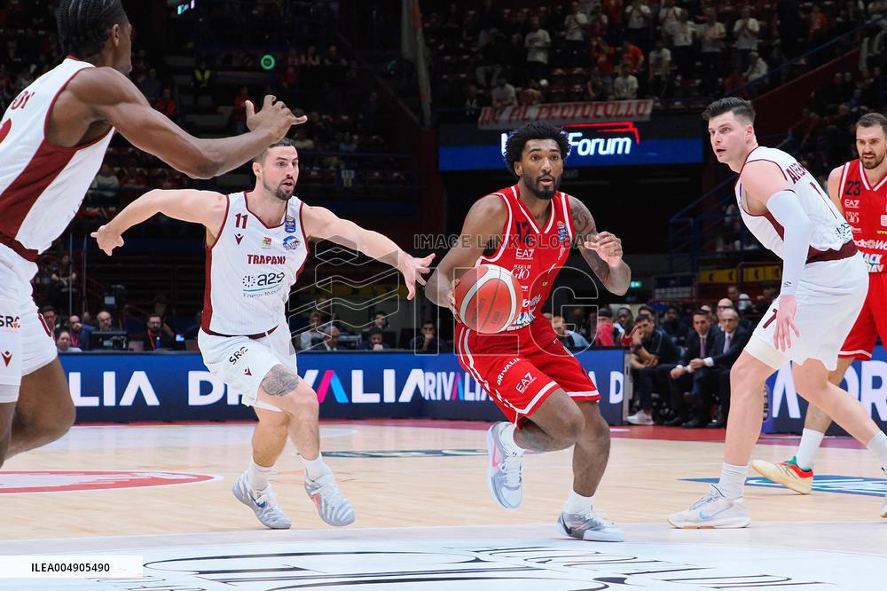 BASKET - Serie A - EA7 Emporio Armani Milano vs Trapani Shark