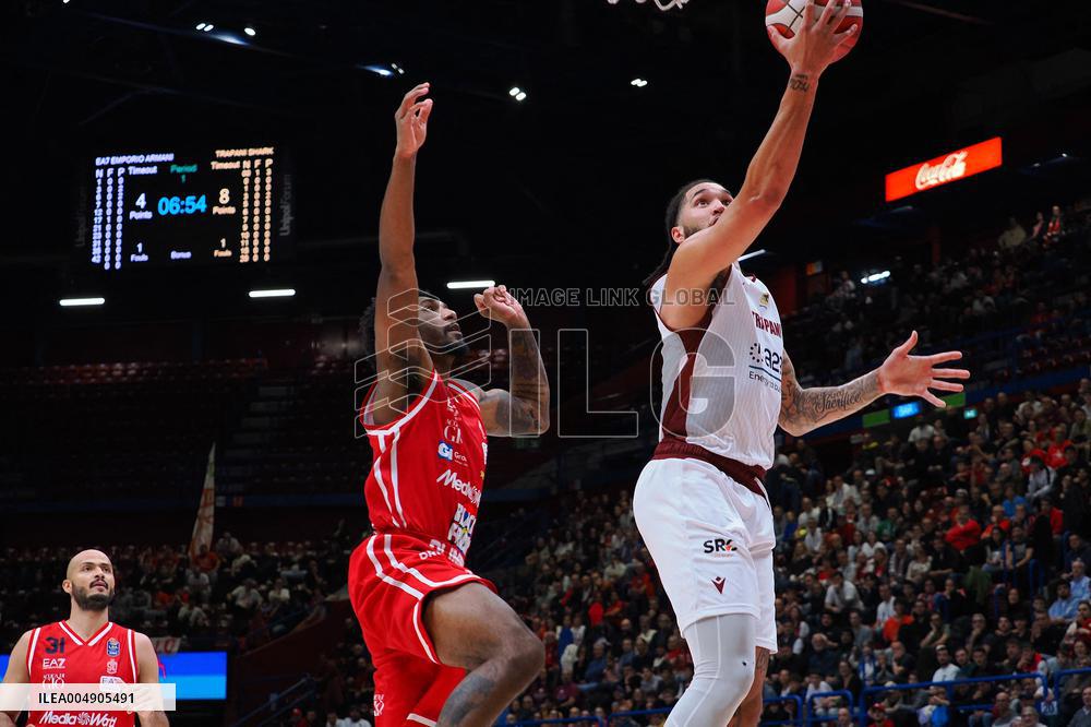 BASKET - Serie A - EA7 Emporio Armani Milano vs Trapani Shark