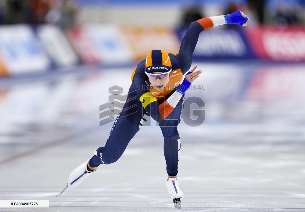 Speed skating: World Cup in Salt Lake City